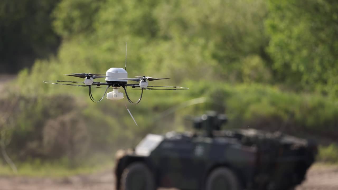 Сръбският премиер Ана Бърнабич съобщи, че дронове са заснели една