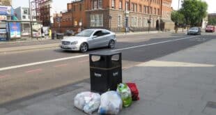 Защо в Лондон няма много улични кошчета за боклук