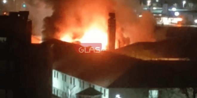 Разрази се огромен пожар в Пловдив!