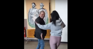 Директорът, който танцува кючек пред портрет на Кирил и Методий: Не се срамувам!