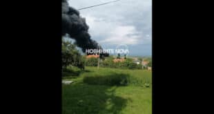 Голям пожар във фабрика за антифриз край Божурище (ВИДЕО+СНИМКИ)