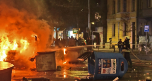38 души са задържани за вандализъм по време на протеста в София