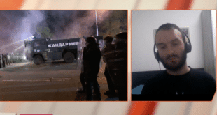 Разказ за футболен протест и арест: Имаше ли полицейско насилие в центъра на София?