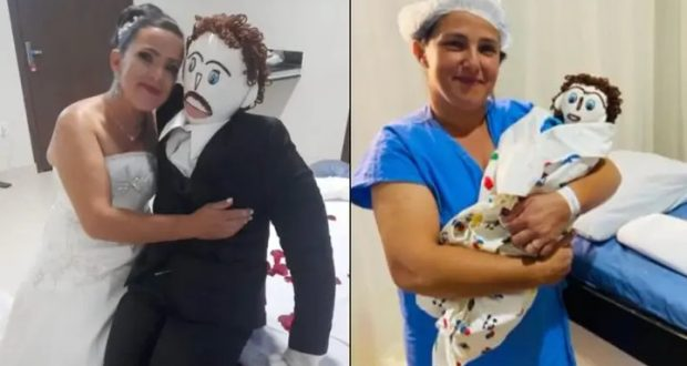 Жена се омъжи за парцалена кукла и роди дете от нея